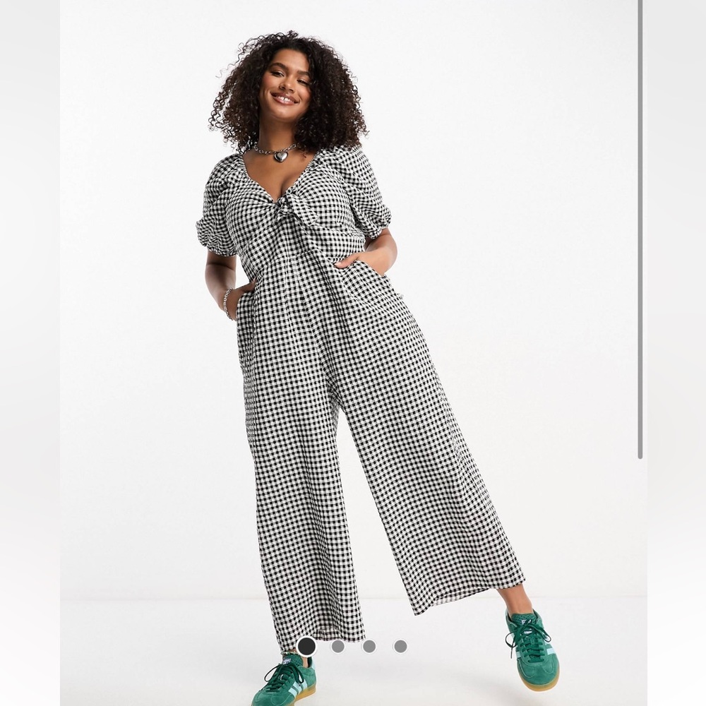Nobody’s Child gingham Jumpsuit
